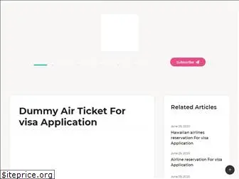 dummyairticket.in