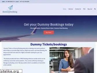 dummybooking.com