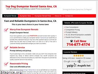 dumpsterrentalsantaanaca.com