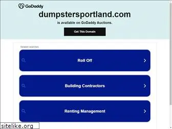dumpstersportland.com