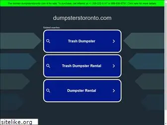dumpsterstoronto.com
