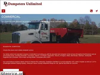 dumpstersunlimited.com