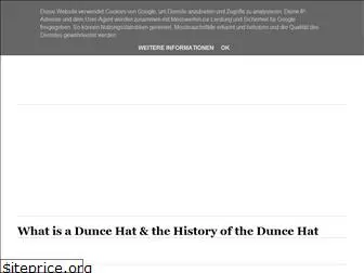 dunce-hat-info.blogspot.com