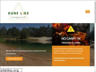 dunelakecampground.com