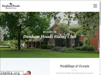 dunhamwoodsridingclub.com