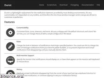 dunst-project.org