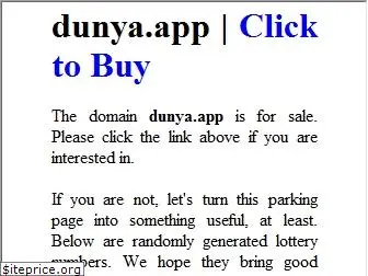 dunya.app