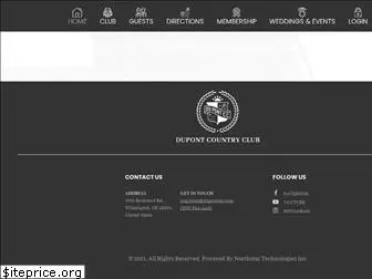 dupontcountryclub.com