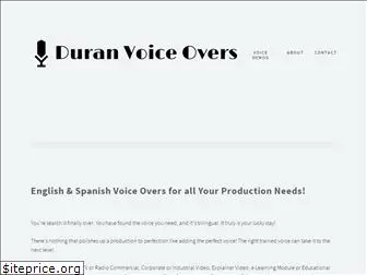 duranvoiceovers.com