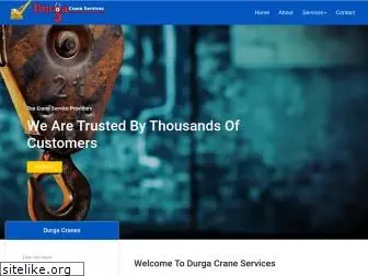 durgacraneservices.com