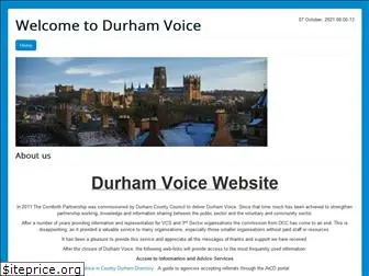 durhamvoice.org.uk