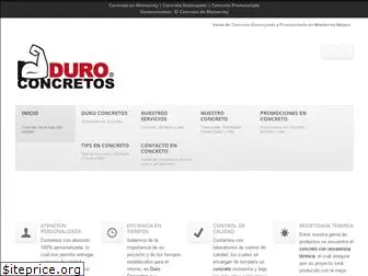 duroconcretos.com