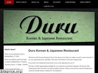 dururestaurant.com