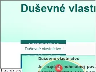 dusevnevlastnictvo.gov.sk