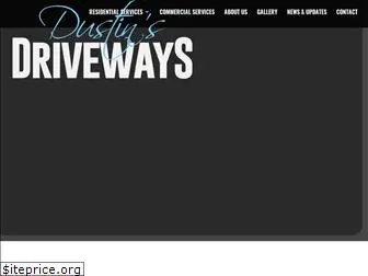 dustinsdriveways.com