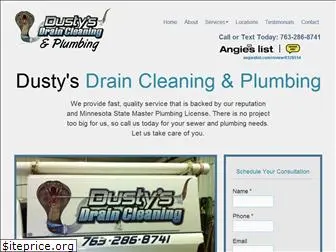 dustysdraincleaningandplumbing.com