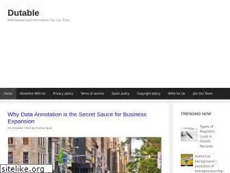 dutable.com