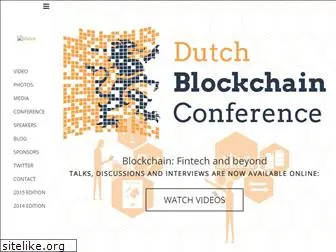 dutchblockchainconference.com