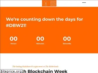 dutchblockchainweek.com