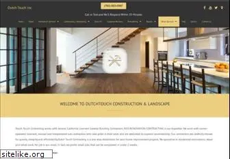 dutchtouchcontracting.com