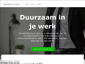 duurzaaminjewerk.nl