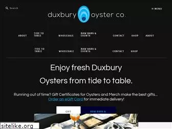 duxburyoystercompany.com