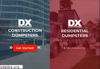 dxdumpsters.com