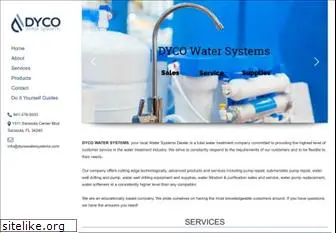 dycowatersystems.com