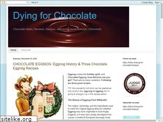 dyingforchocolate.com