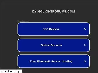 dyinglightforums.com