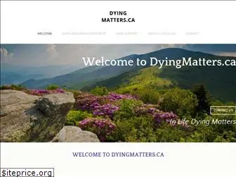 dyingmatters.ca