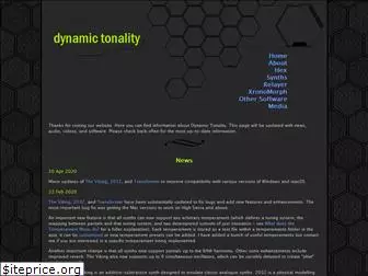 dynamictonality.com