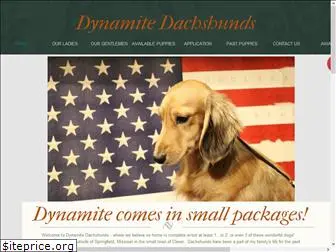 dynamitedachshunds.com