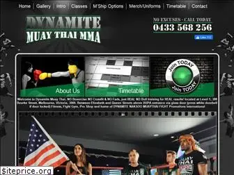 dynamitemuaythai.com