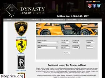 dynastyluxuryrentals.com