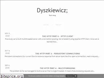 dyszkiewicz.me