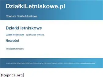 dzialkiletniskowe.pl