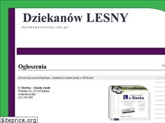 dziekanowlesny.edu.pl