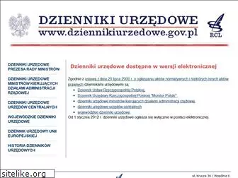 dziennikiurzedowe.gov.pl