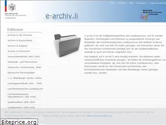 e-archiv.li