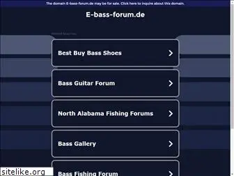 e-bass-forum.de