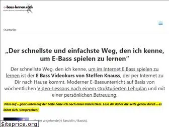 e-bass-lernen.com
