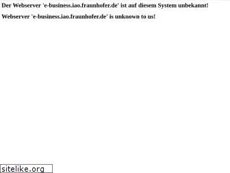 e-business.iao.fraunhofer.de