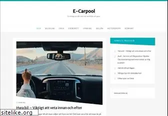 e-carpool.eu