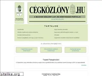 e-cegkozlony.gov.hu