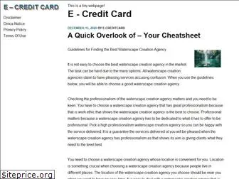 e-creditcard.info