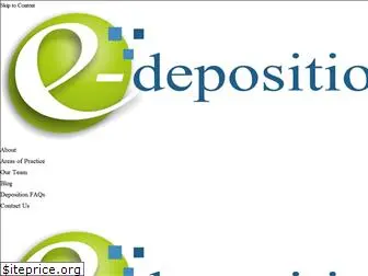 e-depositions.com