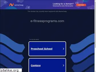 e-fitnessprograms.com