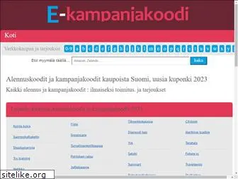 e-kampanjakoodit.com