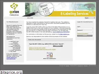 e-labeling.eu